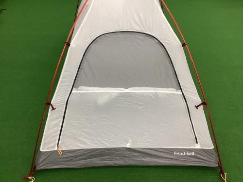 mont-bell (モンベル) 登山用テント フットプリントヨゴレ有・補修用ポール欠品 1122649 ステラリッジテント2 約210×130×105(h)cm 1～2人用 程度A 程度A スカートなし
