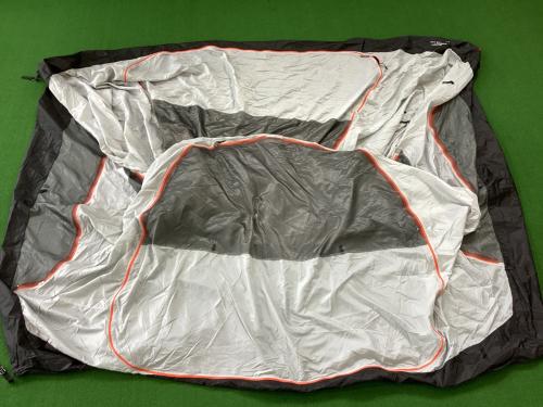 THE NORTH FACE (ザ ノース フェイス) ツールームテント スカート・インナーボトムヨゴレ有 メルドグレー NV22201 ノーチラス4×4 約660×570×225(h)cm 2～4人用 程度B 程度B スカートあり