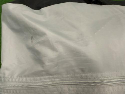 THE NORTH FACE (ザ ノース フェイス) ツールームテント スカート・インナーボトムヨゴレ有 メルドグレー NV22201 ノーチラス4×4 約660×570×225(h)cm 2～4人用 程度B 程度B スカートあり