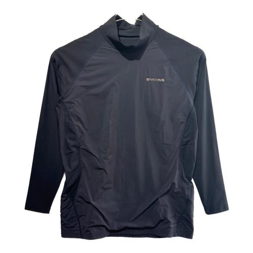 BRIEFING (ブリーフィング) ゴルフウェア(トップス) メンズ SIZE M ブラック ウィンドブロックアンダーシャツ モックネック BRG223M46