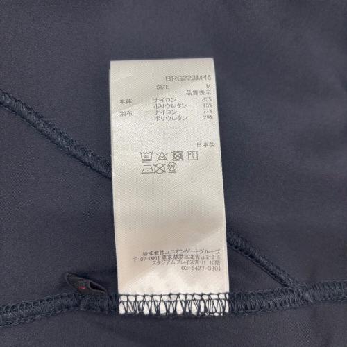 BRIEFING (ブリーフィング) ゴルフウェア(トップス) メンズ SIZE M ブラック ウィンドブロックアンダーシャツ モックネック BRG223M46