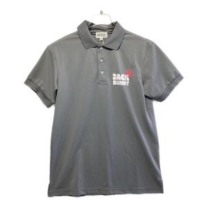 JACK BUNNY (ジャックバニー) ゴルフウェア(トップス) メンズ SIZE M グレー 2023モデル ＠ ポロシャツ 262-3160423