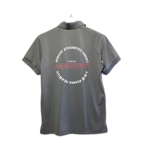 JACK BUNNY (ジャックバニー) ゴルフウェア(トップス) メンズ SIZE M グレー 2023モデル ＠ ポロシャツ 262-3160423