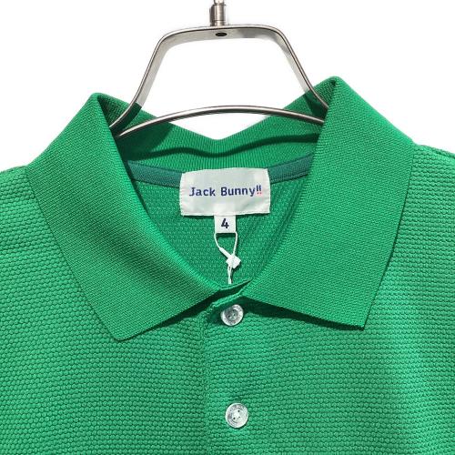 JACK BUNNY (ジャックバニー) ゴルフウェア(トップス) メンズ SIZE M グリーン 2022モデル ポロシャツ 262-3160335