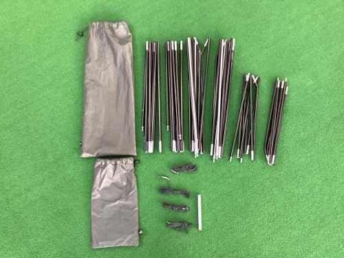 ZANE ARTS (ゼインアーツ) ツールームテント 小ヨゴレ有 DT-002 オキトマ2 約 395×280×140㎝ 1～2人用 程度A 程度B スカートなし ハンマーなし/説明書なし