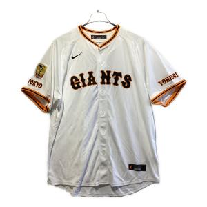 読売ジャイアンツ (ヨミウリジャイアンツ) 応援グッズ XLサイズ ホワイト 2024年ホーム チャンピオンエンブレム付き ユニフォーム 丸佳浩【8】 レプリカ TGLM-07Z8