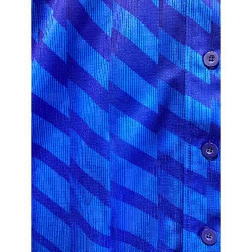 横浜DeNAベイスターズ (ヨコハマディーエヌエーベイスターズ) 応援グッズ Lサイズ ブルー 2024年ビジターユニフォーム ユニフォーム 颯【53】