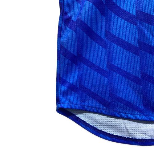 横浜DeNAベイスターズ (ヨコハマディーエヌエーベイスターズ) 応援グッズ Lサイズ ブルー 2024年ビジターユニフォーム ユニフォーム 颯【53】