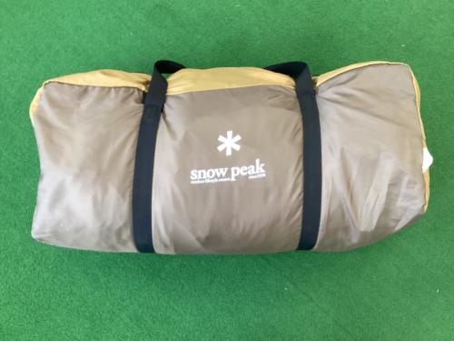 Snow peak (スノーピーク) ツールームテント ヨゴレ有/2019年製 TP-880 エントリー2ルーム エルフィールド 約600×380×210㎝ 3～5人用 程度B 程度B スカートあり ハンマーなし/説明書あり