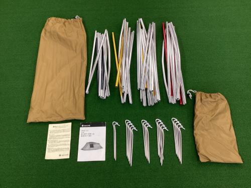 Snow peak (スノーピーク) ツールームテント ヨゴレ有/2019年製 TP-880 エントリー2ルーム エルフィールド 約600×380×210㎝ 3～5人用 程度B 程度B スカートあり ハンマーなし/説明書あり