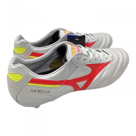 Mizuno モレリア　ホワイト/レッド スパイクシューズ　28cm モレリア2japan 28cm 限定カラー ホワイト×レッド MIZUNO ミズノ