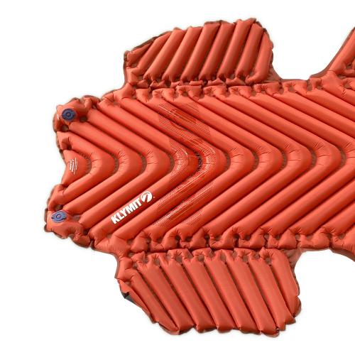 KLYMIT (クライミット) エアーマット 約198.1×119.4×6.4cm レッド