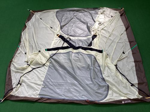 Snow peak (スノーピーク) ドームテント 2022年製 SDE-001RH アメニティドームM 505×280×150(h)cm 3～4人用 程度A 程度A スカートなし ハンマーなし/説明書あり