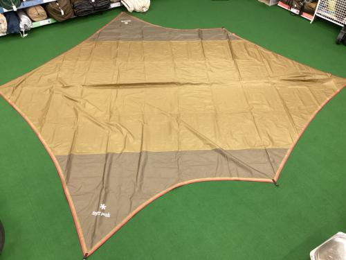 Snow peak (スノーピーク) ヘキサタープ 2023年製 TP-851SR アメニティタープヘキサLセット 約570x500cm 3～5人用 程度A 程度A スカートなし ハンマーなし/説明書あり