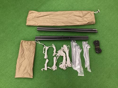 Snow peak (スノーピーク) ヘキサタープ 2023年製 TP-851SR アメニティタープヘキサLセット 約570x500cm 3～5人用 程度A 程度A スカートなし ハンマーなし/説明書あり
