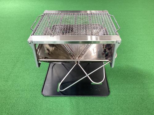 Snow peak (スノーピーク) 焚火台Lスターターセット 焚火台 別売りグリルブリッジ・焼き網Pro.・ベースプレートスタンド付