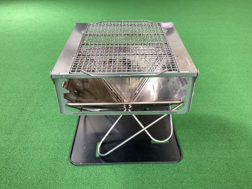 Snow peak (スノーピーク) 焚火台Lスターターセット 焚火台 別売りグリルブリッジ・焼き網Pro.・ベースプレートスタンド付