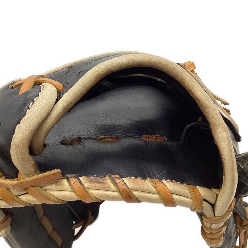 ATOMS (アトムズ) 軟式グローブ 28cm ブラック ケース付 Nine States Leather 内野用