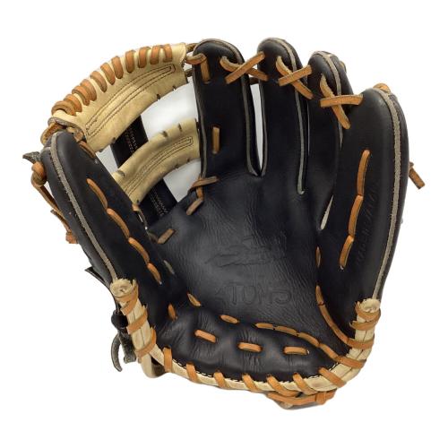 ATOMS (アトムズ) 軟式グローブ 28cm ブラック ケース付 Nine States Leather 内野用