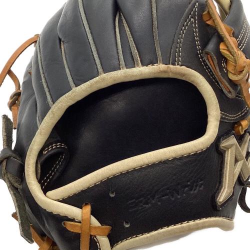 ATOMS (アトムズ) 軟式グローブ 28cm ブラック ケース付 Nine States Leather 内野用