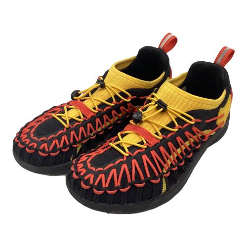 KEEN (キーン) アウトドアウェア(シューズ) メンズ SIZE 26cm ブラック×イエロー 1024680 ユニーク スニークBEAR THE P サンダル