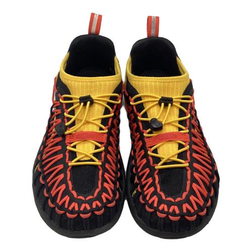 KEEN (キーン) アウトドアウェア(シューズ) メンズ SIZE 26cm ブラック×イエロー 1024680 ユニーク スニークBEAR THE P サンダル