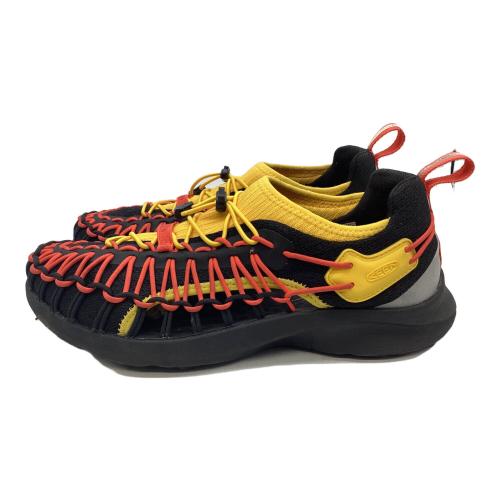KEEN (キーン) アウトドアウェア(シューズ) メンズ SIZE 26cm ブラック×イエロー 1024680 ユニーク スニークBEAR THE P サンダル
