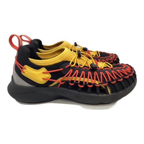 KEEN (キーン) アウトドアウェア(シューズ) メンズ SIZE 26cm ブラック×イエロー 1024680 ユニーク スニークBEAR THE P サンダル