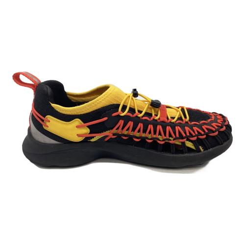 KEEN (キーン) アウトドアウェア(シューズ) メンズ SIZE 26cm ブラック×イエロー 1024680 ユニーク スニークBEAR THE P サンダル