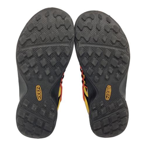 KEEN (キーン) アウトドアウェア(シューズ) メンズ SIZE 26cm ブラック×イエロー 1024680 ユニーク スニークBEAR THE P サンダル