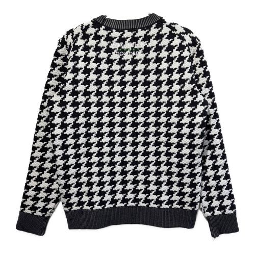 MARK&LONA (マークアンドロナ) ゴルフウェア(トップス) レディース SIZE M ブラック×ホワイト Ever Dogtooth Sweater セーター MLM-3C-AB04
