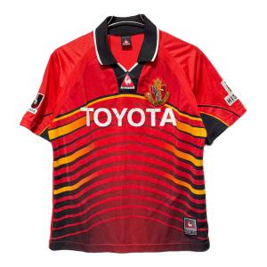 名古屋グランパス (ナゴヤグランパス) サッカーユニフォーム SIZE S-M レッド 名古屋グランパスエイト時代 2001/02年ユニフォーム ※背番号無 @ le coq sportif QS-7467