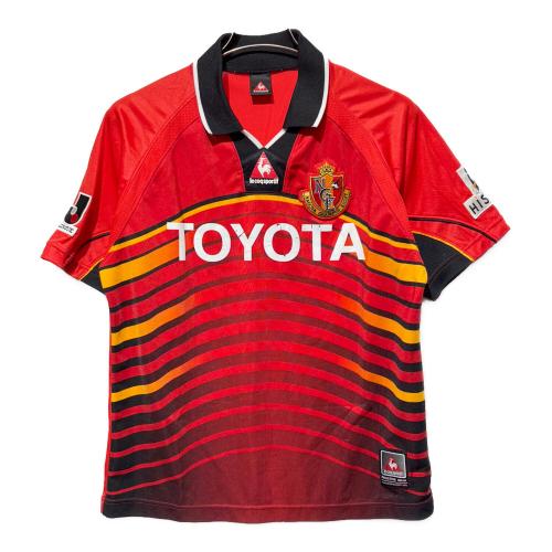 名古屋グランパス (ナゴヤグランパス) サッカーユニフォーム SIZE S-M レッド 名古屋グランパスエイト時代 2001/02年ユニフォーム ※背番号無 @ le coq sportif QS-7467