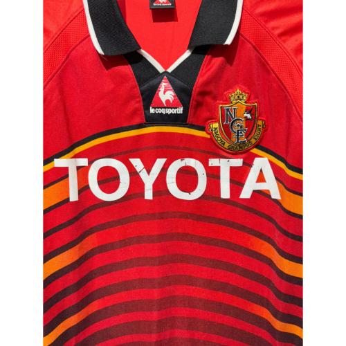 名古屋グランパス (ナゴヤグランパス) サッカーユニフォーム SIZE S-M レッド 名古屋グランパスエイト時代 2001/02年ユニフォーム ※背番号無 @ le coq sportif QS-7467