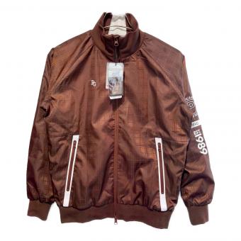 PEARLY GATES (パーリーゲイツ) ゴルフウェア(トップス) レディース SIZE 0 ブラウン 透湿タフレックスソーラーセンサーチェックプリントフルジップレディースブルゾン/2023モデル アウター 055-3220008