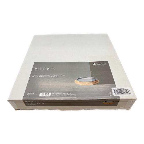 Snow peak (スノーピーク) アウトドア食器 ※開封済み@ CS-330 パーティープレート