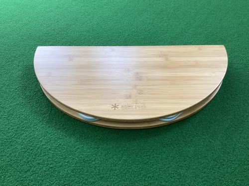 Snow peak (スノーピーク) アウトドアテーブル LV-071TR ワンアクションちゃぶ台 竹 M