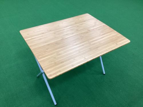Snow peak (スノーピーク) アウトドアテーブル 約72×90×66(h)cm LV-010T ワンアクションテーブル竹