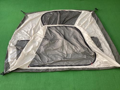 OGAWA (オガワ) ツールームテント 若干のベタツキ・ポールショックコード伸びあり・1か所吊り下げ部分欠品有 シュナーベル5 約320×560×206cm 2～4人用 程度B 程度B スカートあり ハンマーなし/説明書なし