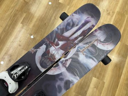 GR SKI LIFE ショートスキー 108cm GRIP-WALK対応ビンディング Klesha