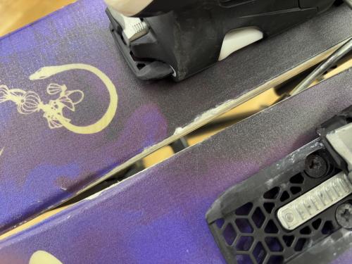 GR SKI LIFE ショートスキー 108cm GRIP-WALK対応ビンディング Klesha