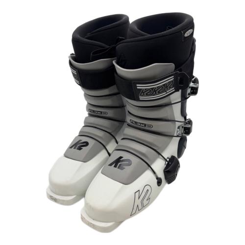 K2 (ケーツー) スキーブーツ メンズ SIZE 27cm ホワイト×グレー フレックス100 2022/23モデル 310mm revolver PRO