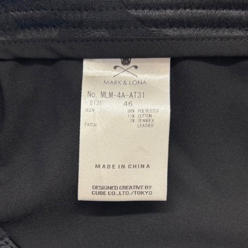 MARK&LONA (マークアンドロナ) ゴルフウェア(パンツ) メンズ SIZE 46 ブラック Gauge Neo 7PK Pants ロングパンツ MLM-4A-AT31