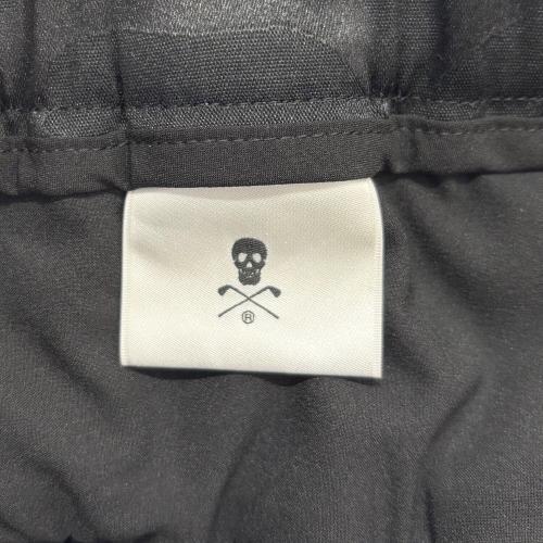 MARK&LONA (マークアンドロナ) ゴルフウェア(パンツ) メンズ SIZE 48 ブラック Gauge Motion Shorts ハーフパンツ MLM-4A-AT32