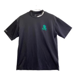 MARK&LONA (マークアンドロナ) ゴルフウェア(トップス) メンズ SIZE 48 ブラック Ewing Mock Neck Tee モックネック MLM-4A-AA05
