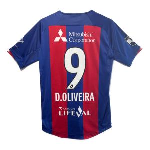 FC東京 (エフシートウキョウ) サッカーユニフォーム SIZE M ブルー×レッド 2022 ユニフォーム ホーム 半袖 レプリカ ディエゴ オリヴェイラ【9】 ＠ JMTF2361