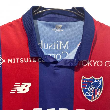 FC東京 (エフシートウキョウ) サッカーユニフォーム SIZE L ブルー