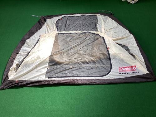 Coleman (コールマン) ツールームテント ヨゴレ有 4Sワイド2ルームカーブ 約580×350×200(h)cm 2～4人用 程度B 程度B スカートあり ハンマーなし/説明書なし