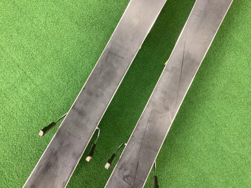 ROSSIGNOL (ロシニョール) SHORT7 ショートスキー キズ・ヨゴレ有 ブラック×グリーン 120cm