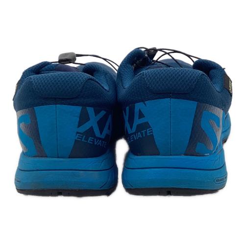 SALOMON (サロモン) トレッキングシューズ メンズ SIZE 27.5cm ブルー 402398 XA ELEVATE GORE-TEX トレランシューズ GORE-TEX 代理店表記なし